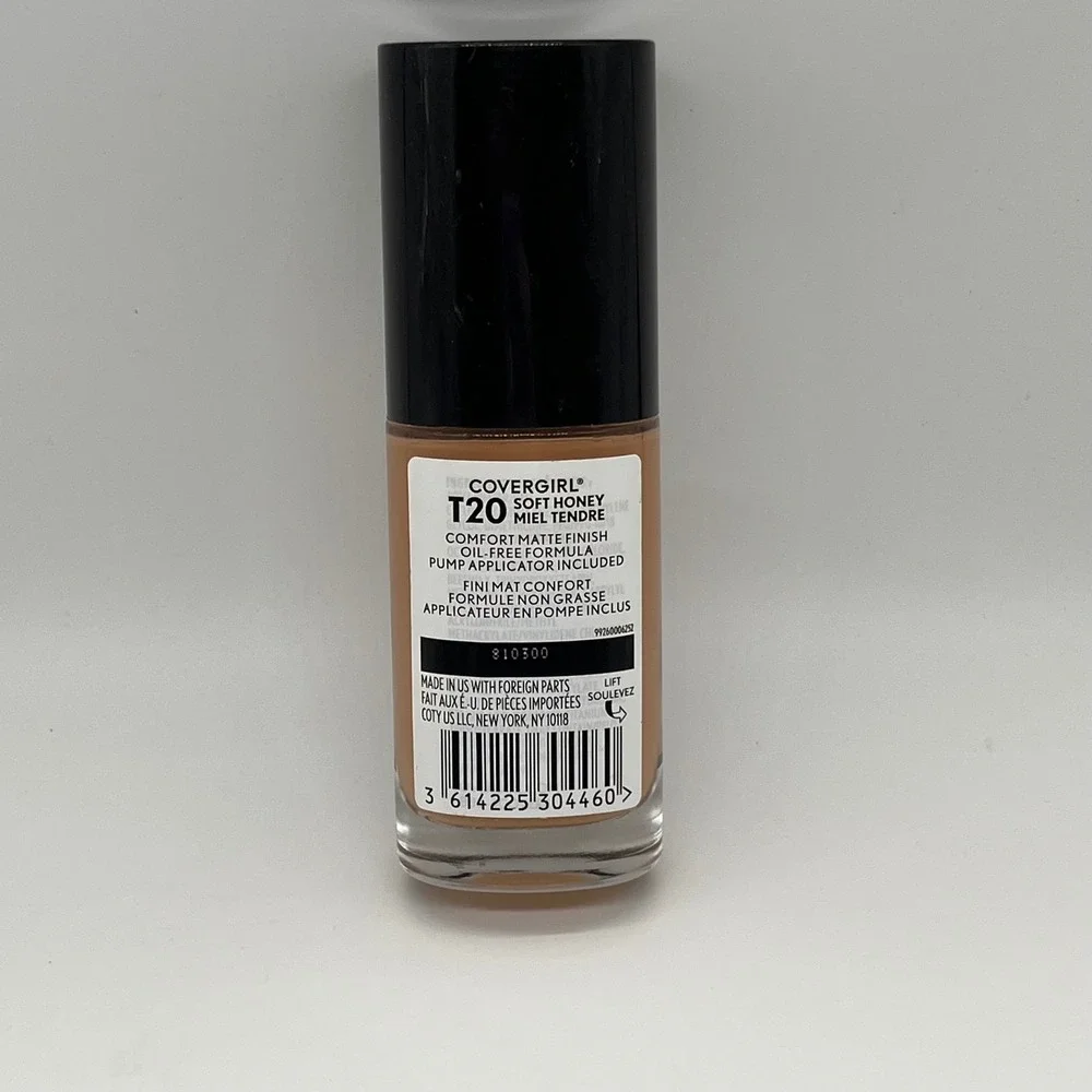 Covergirl TruBlend‎ Matte Made Foundation T20 Soft Honey 1oz Women